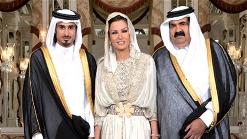عائلة أمير قطر الشيخ