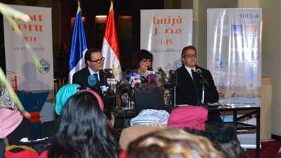 وزيرة الثقافة تطلق عام «مصر- فرنسا» 2019 بدار الأوبرا (صور)