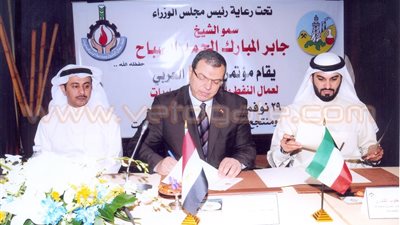 بالصور.. بروتوكول تعاون بين نقابة البترول واتحاد بتروكيماويات الكويت