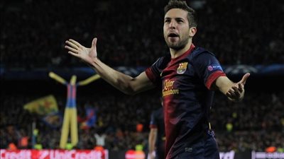 ألبا يغيب عن برشلونة أمام سوسيداد بسبب الإصابة