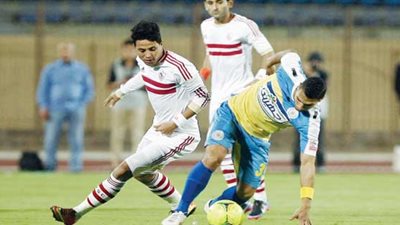 الزمالك والإسماعيلي ينهيان الشوط الأول بالتعادل السلبي