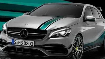 مرسيدس تنتج إصدارًا خاصًا من «A45 AMG» احتفالًا بعودتها لقمة «فورميلا 1»