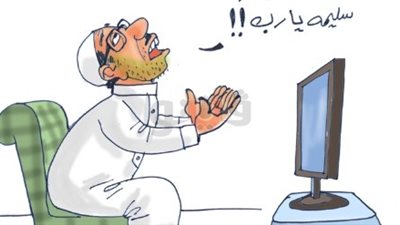 تجديد خط المترو الأول في كاريكاتير «فيتو»