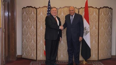 مايك بومبيو يصل مقر الخارجية بالقاهرة