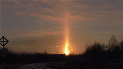 رئيس الجمعية الفلكية بجدة يكشف ظاهرة «عمود الشمس»