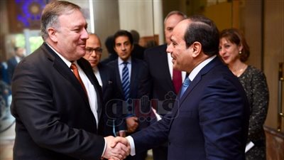 متحدث الرئاسة يكشف تفاصيل لقاء السيسي مع وزير خارجية أمريكا.. الرئيس: نحرص على تعزيز التعاون الثنائي.. نواصل دحر الإرهاب.. موقفنا ثابت من القضية الفلسطينية.. وتعميق علاقات الشراكة الإستراتيجية «ه
