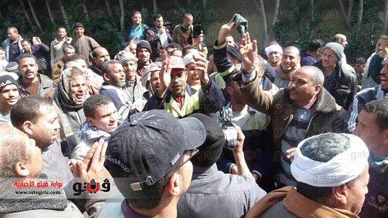 إضراب عمال هيئة النظافة
