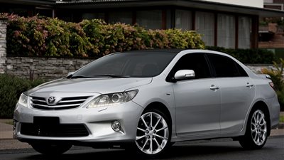 جمارك سيارات «تويوتا كورولا 2013» عند دخولها مصر