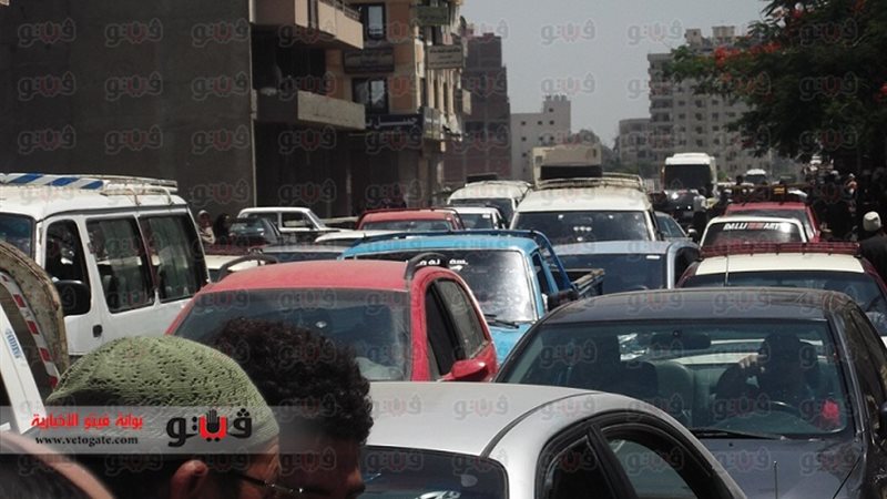 جانب من أزمة الوقود