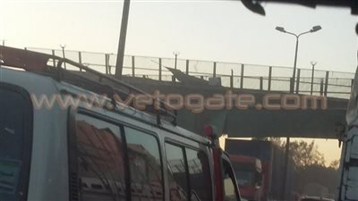 «مرور القليوبية»: طريق بديل للسيارات بعد انهيار كوبري قليوب