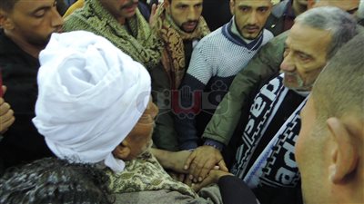 جلسة صلح بين عائلتين في واقعة قتل بالقليوبية (صور)