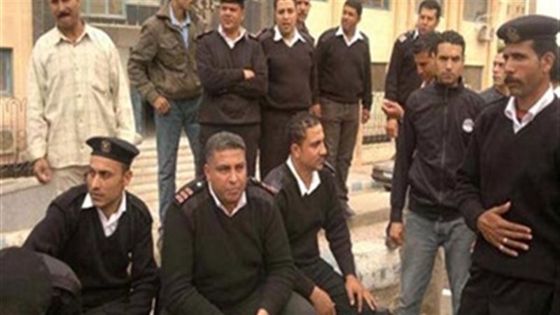 إضراب أفراد الشرطة