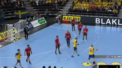 لوكاس نيلسون رجل مباراة مصر والسويد في مونديال «اليد»