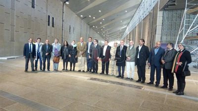 وزير الآثار: العمل يجري على قدم وساق بالمتحف الكبير.. والافتتاح 2020