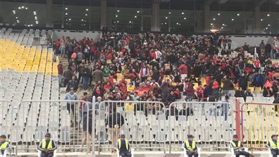 شاهد جماهير الأهلي في إستاد برج العرب قبل مواجهة فيتا كلوب