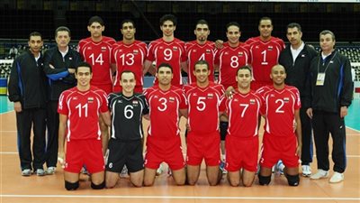 منتخب الطائرة يصل القاهرة متوجًا بلقب البطولة العربية.. غدًا