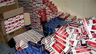 إحباط محاولة تهريب مليون و500 ألف علبة سجائر