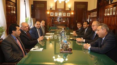 أشرف صبحي يلتقي رئيس صندوق دعم الرياضة المصرية