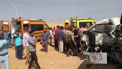 مصرع 4 أشخاص وإصابة 23 حصيلة حوادث الشرقية في 24 ساعة