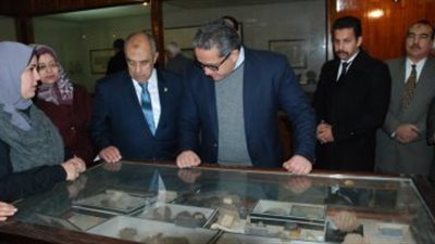 عرض مجموعة من مقتنيات المتحف الزراعي في متحف الحضارة