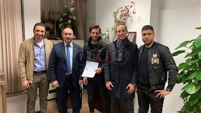 حمدي فتحي يشارك في مران الأهلي للمرة الأولى