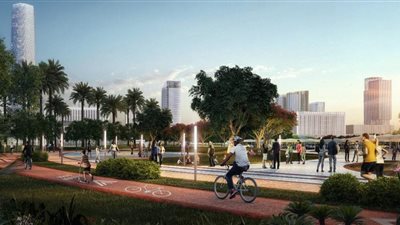 تصميمات «النهر الأخضر» في العاصمة الإدارية الجديدة (صور)