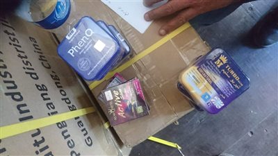 إحباط تهريب 2.9 مليون قرص مكمل غذائي بميناء السخنة