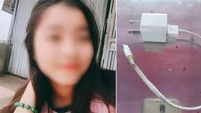 لحظة تعرض سيدة للصعق الكهربائي أثناء عملها (فيديو)