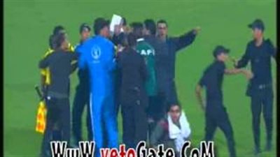 بالفيديو.. لاعبو سيوى سبورت يعتدون على الحكم عقب هدف الأهلي