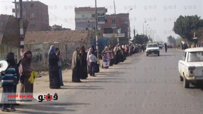 بالصور.. سلاسل بشرية لأنصار «الإرهابية» بالشرقية