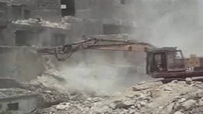 إزالة العقارات المخالفة بعين شمس والبساتين والمقطم