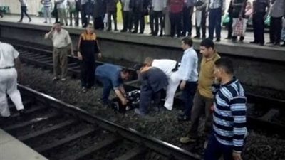 انتحار شاب تحت عجلات المترو بمحطة مارجرجس