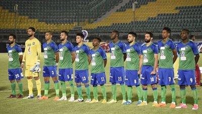 المقاولون يتقدم على المقاصة بهدف في الشوط الأول