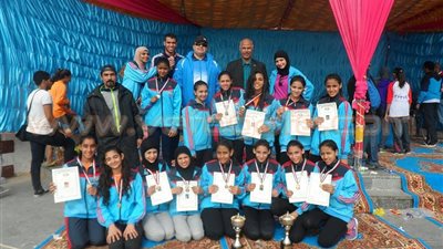 ألعاب القوى بالنصر تحصل على بطولة الجمهورية للناشئين