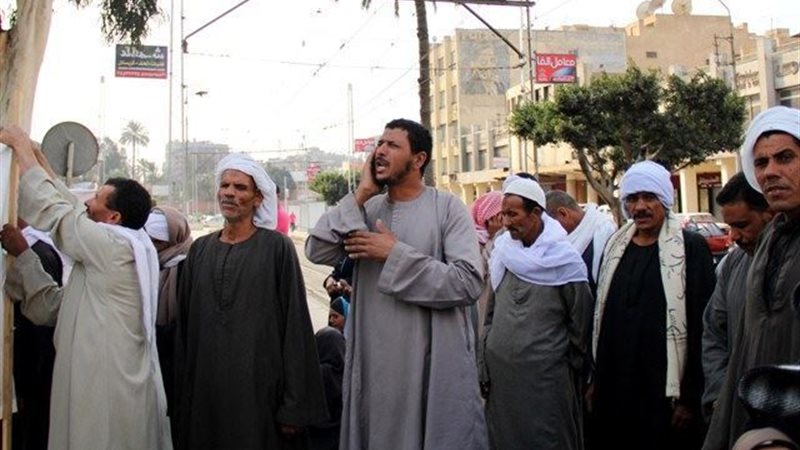 مظاهرة لفلاحى الدقهلية