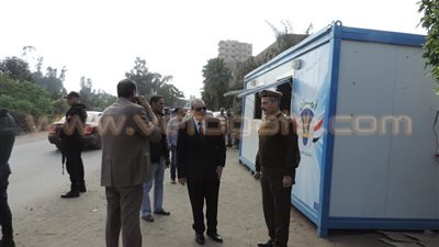 بالصور.. مدير أمن القليوبية يتفقد منافذ بيع السلع التابعة للشرطة