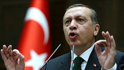 أردوغان يلقى كلمة أمام أنصاره من حزب العدالة والتنمية