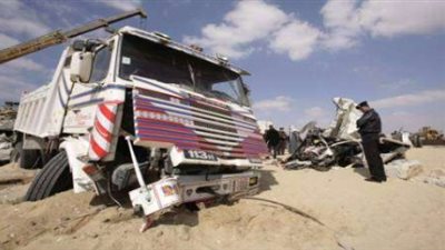 بالأسماء.. إصابة 12 شخصا في حادث انقلاب أتوبيس على طريق بورسعيد - دمياط