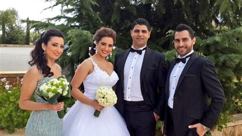 زياد خوري في زفاف