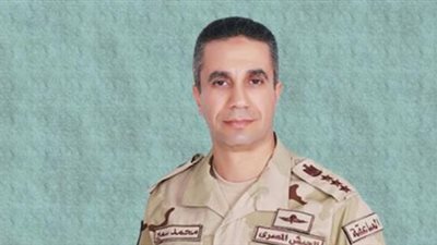 «رويترز» نقلا عن المتحدث العسكري: استشهاد 4 مجندين في تفجير مدرعة للجيش برفح