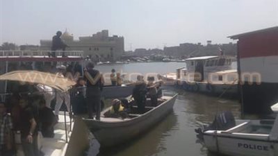 حملة أمنية على بحيرة المنزلة بالدقهلية