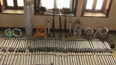 ضبط 266 سلاحًا متنوعًا و13 تشكيلًا عصابيًا