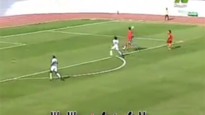 بالفيديو.. إسلام فؤاد يتقدم بالهدف الأول للرجاء في شباك انبى