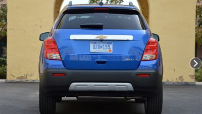 بالصور.. «شيفرولية» تزيح الستار عن سيارتها الجديدة «تراكس» 2015