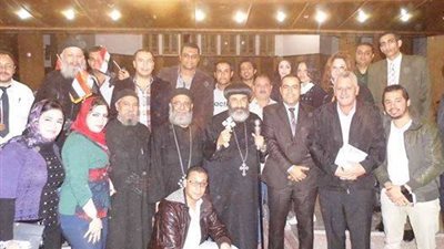 مطرانية الأقباط تكرم أمين 