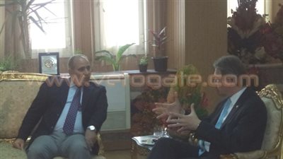 بالصور.. محافظ الشرقية يستقبل سفير هولندا بالقاهرة