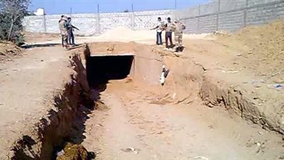 ضبط نفق طوله 1500 متر على الحدود مع غزة