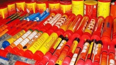 إحباط محاولة تهريب 72720 شمروخ ألعاب نارية ببورسعيد