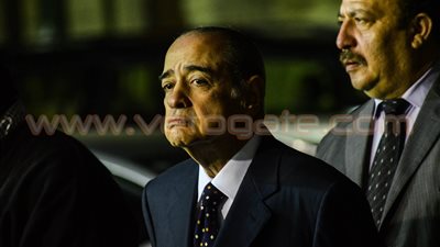 بالفيديو والصور.. نجوم السياسة والمجتمع في عزاء «كامل دياب» بـ«عمر مكرم»