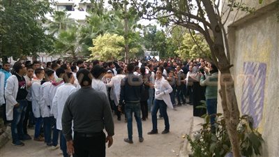 بالصور.. توقف الدراسة بالمعهد الفني للعلوم والتكنولوجيا بالإسكندرية